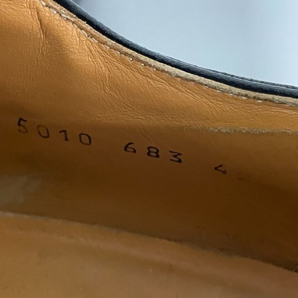 LUCIANA MEN'S BLACK DOUBLE BUCKLE DRESS SHOES, SIZE 42 - Picture 13 of 14